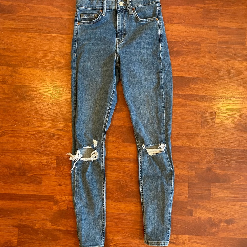 Topshop Jamie skinny jeans size 26